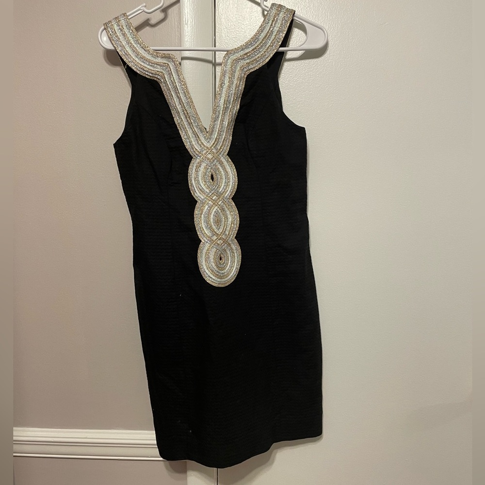 Lilly Pulitzer Dress, Black, NWOT, Size 2